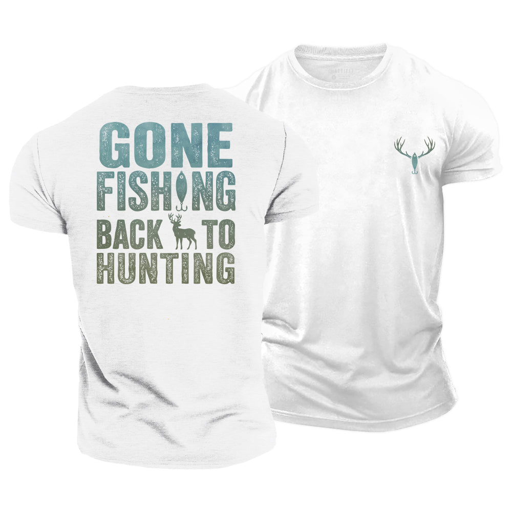 Back To Hunting Cotton T-Shirt