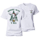 Moose-mas Y'all Women's Cotton T-Shirt