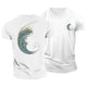 Golden Ratio Wave Cotton T-Shirt