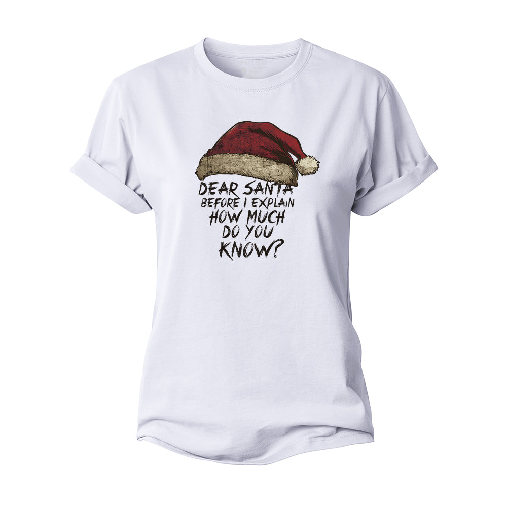 Dear Santa Women's Cotton T-Shirt