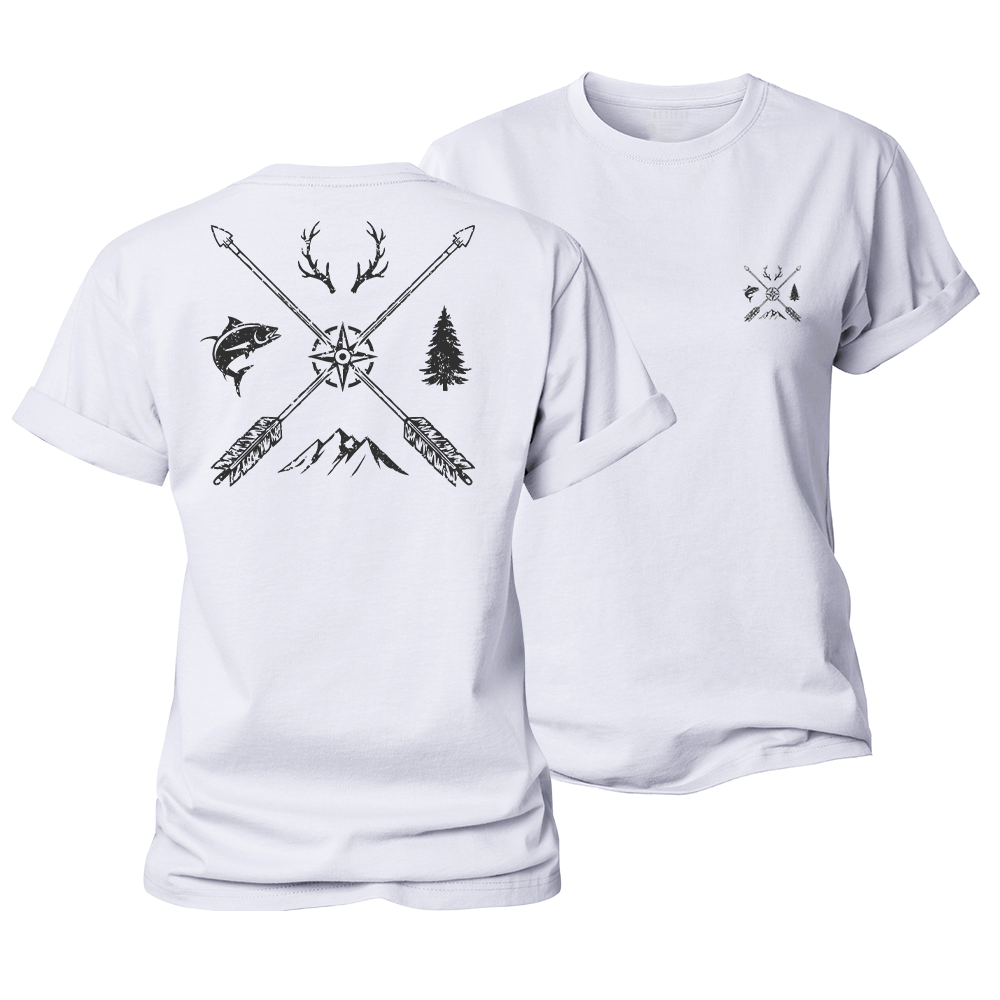 Compass Nature Women's Cotton T-Shirt