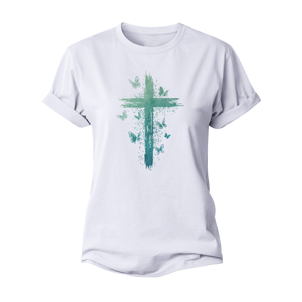 Cross of Renewal Women's Cotton T-Shirt