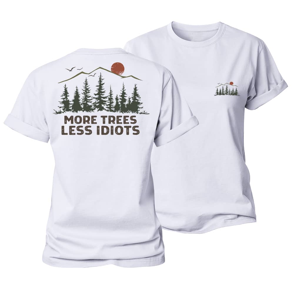 Less Idiots Women's Cotton T-Shirt