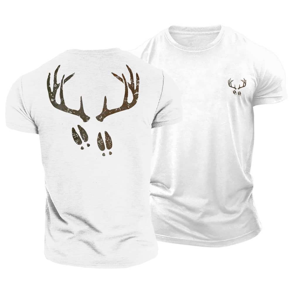 Antler Track Cotton T-Shirt