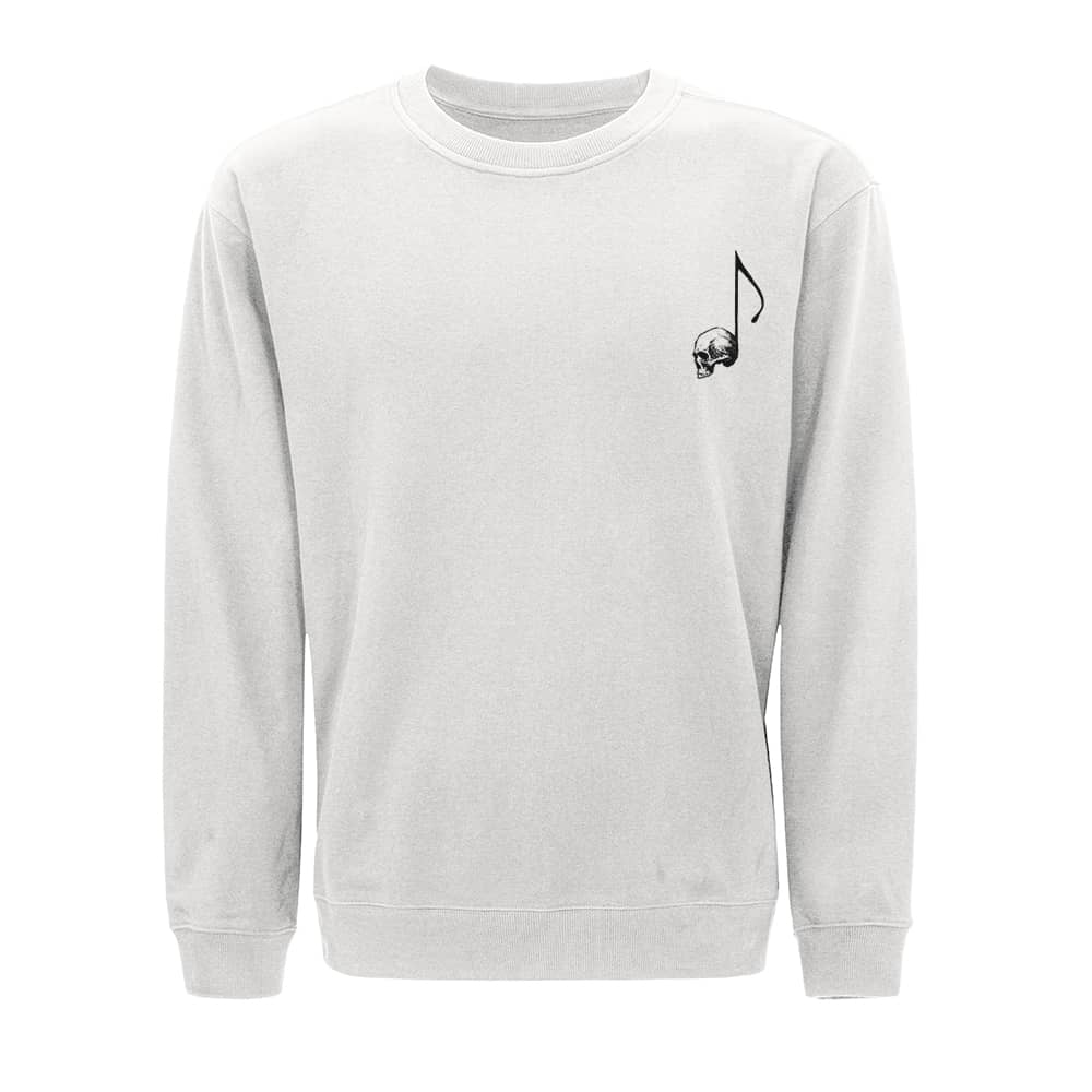 Mini Skull Note Crewneck Sweatshirt