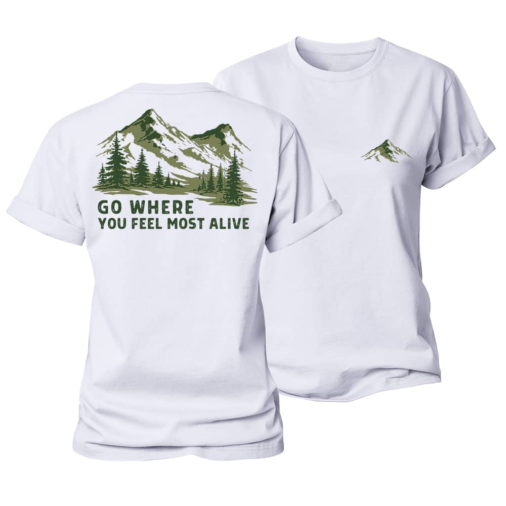 Go Where Alive Women's Cotton T-Shirt