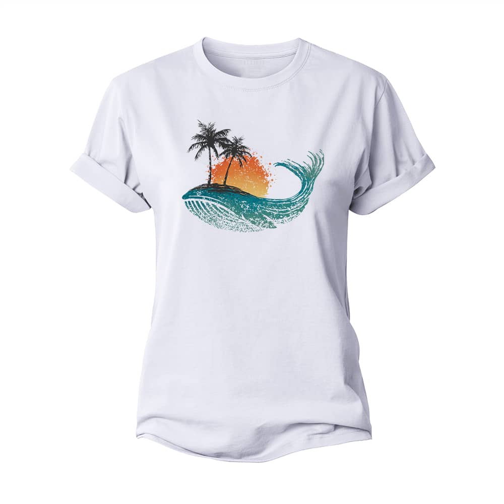 Whale Sea Women's Cotton T-Shirt