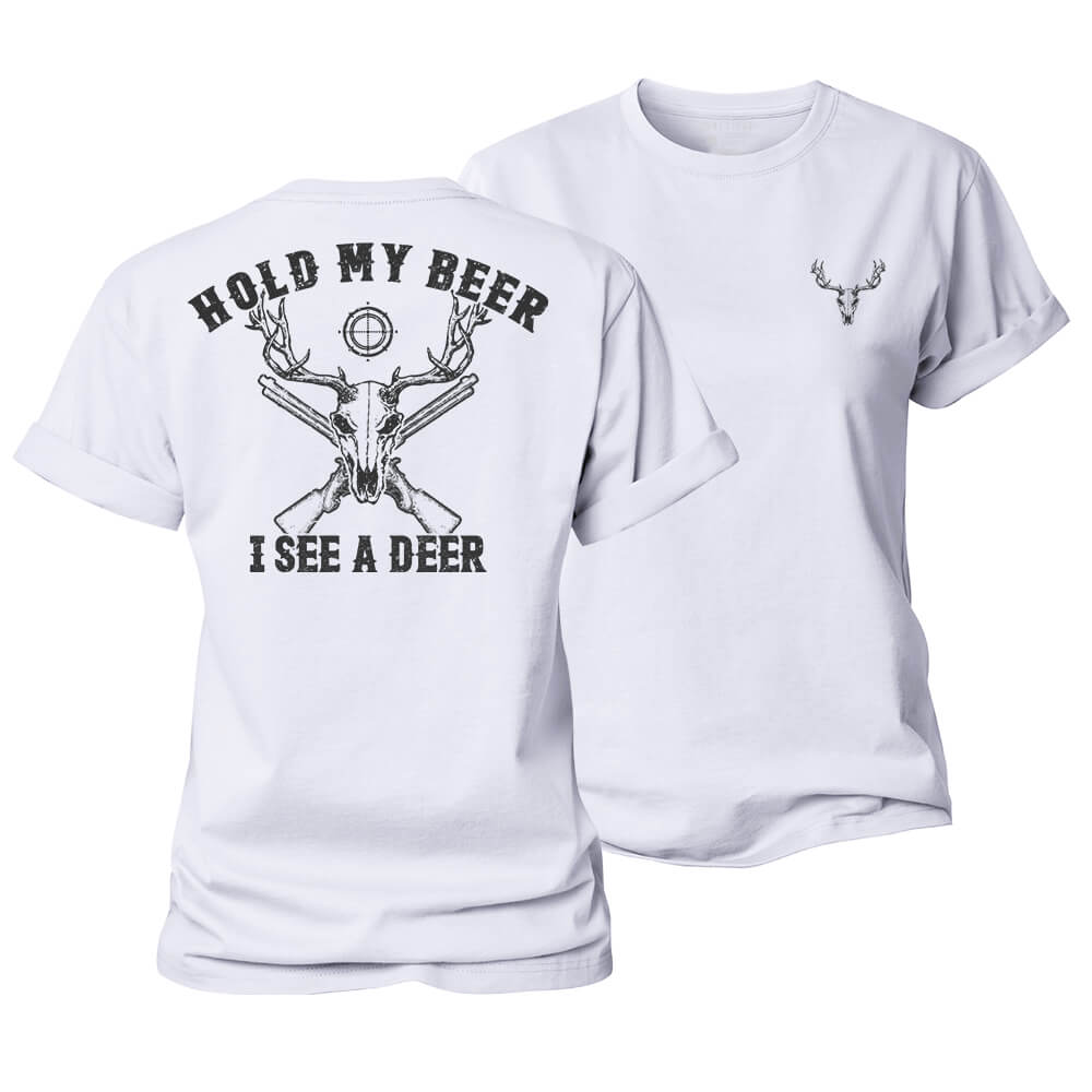 I See a Deer Women's Cotton T-Shirt