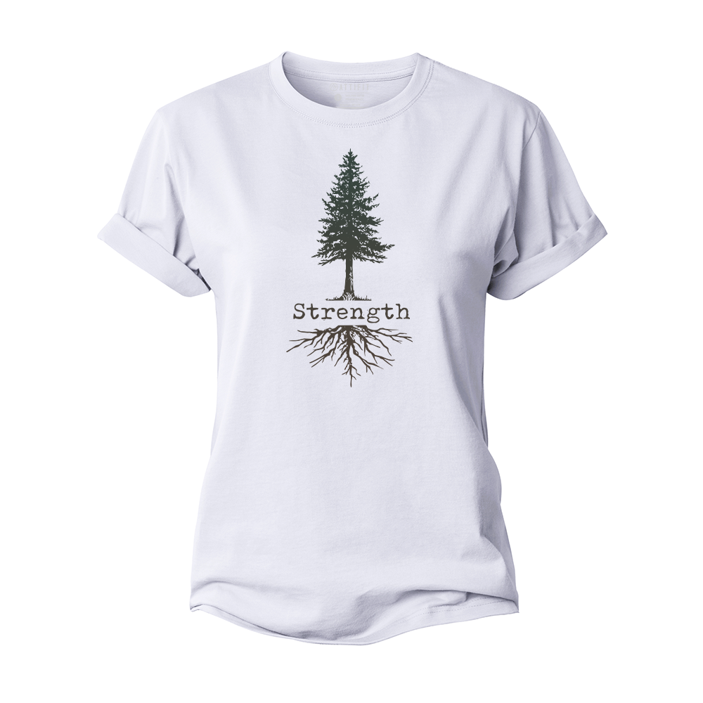 Strength of A Tree Women's Cotton T-Shirt