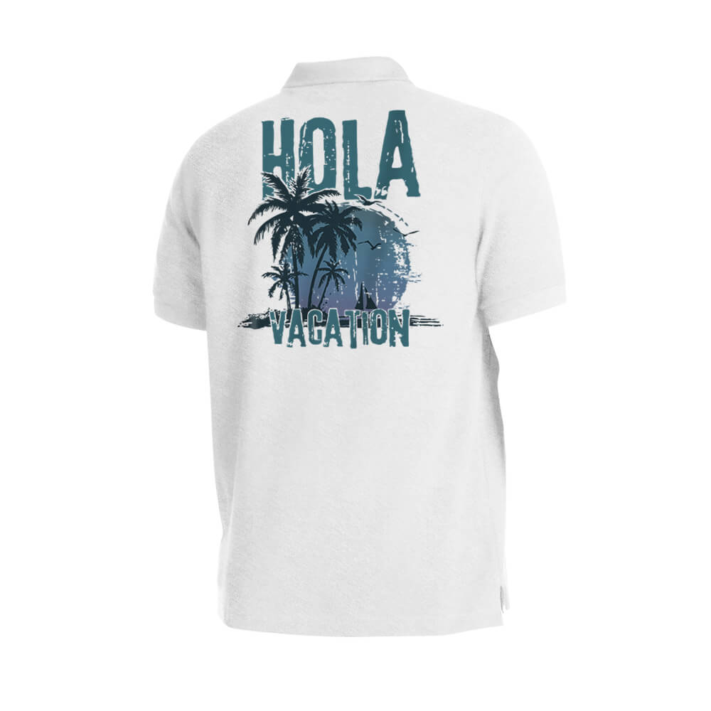 Hola Vacation Polo Shirt