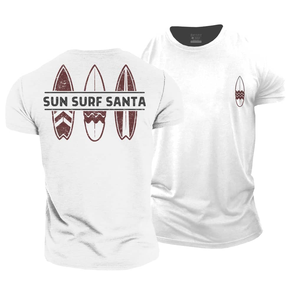 Sun Surf Santa Cotton T-Shirt