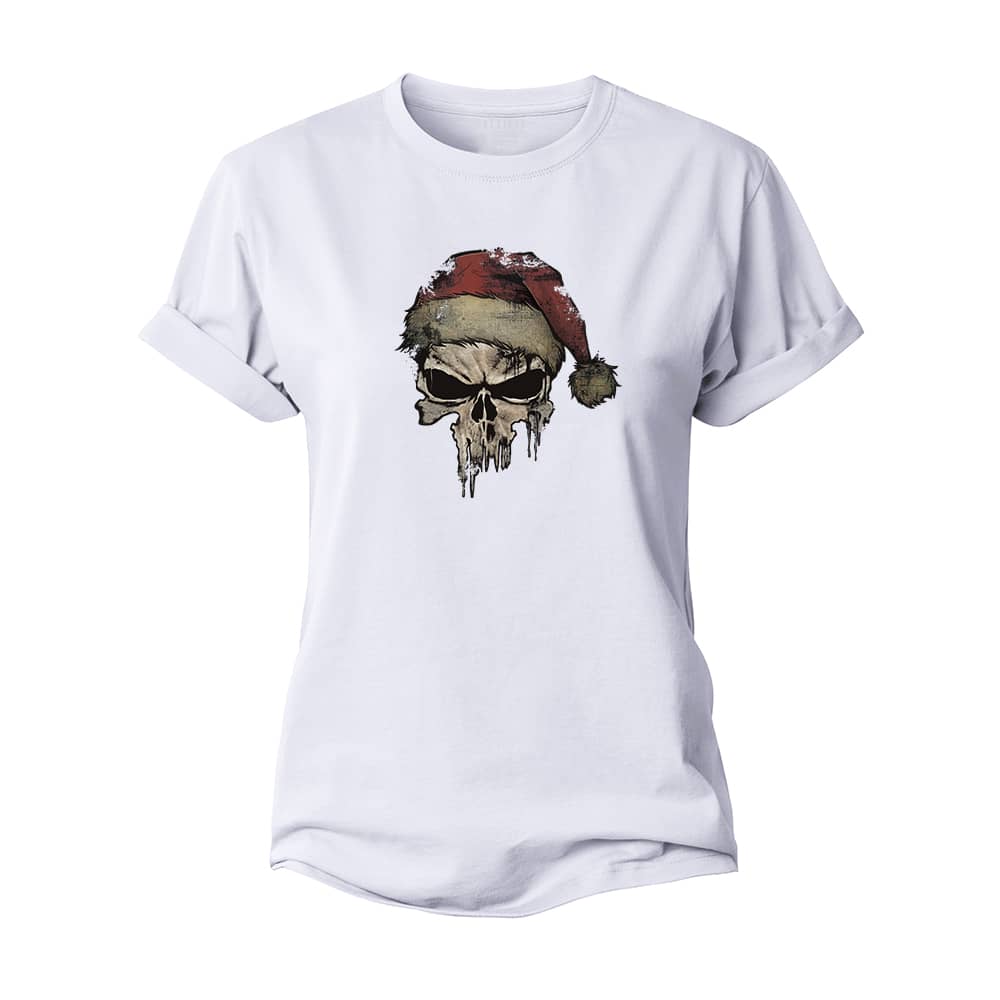 Christmas Punisher Women's Cotton T-Shirt