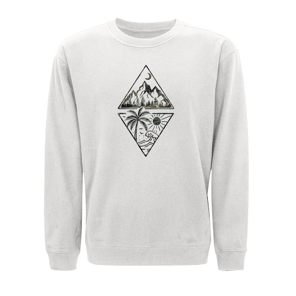 Mountain And Sea Crewneck Sweatshirt