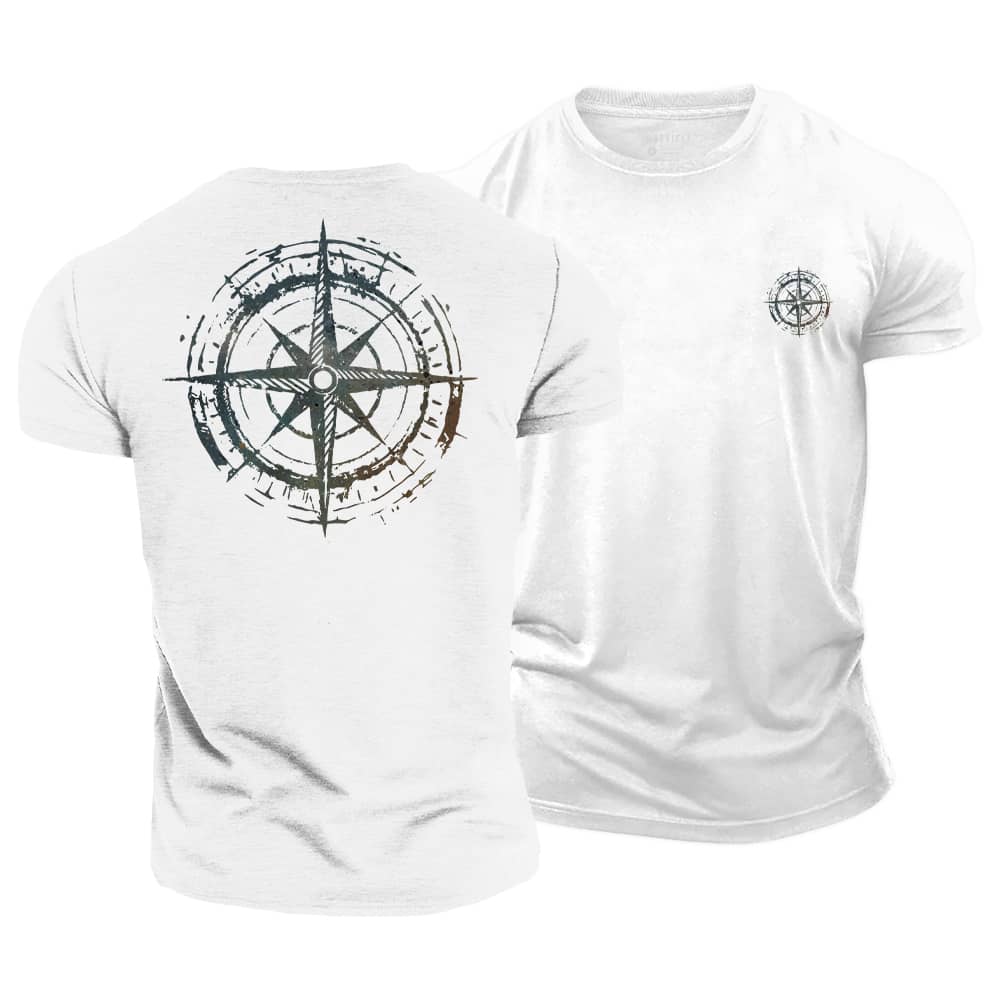 Outdoor Compass Cotton T-Shirt