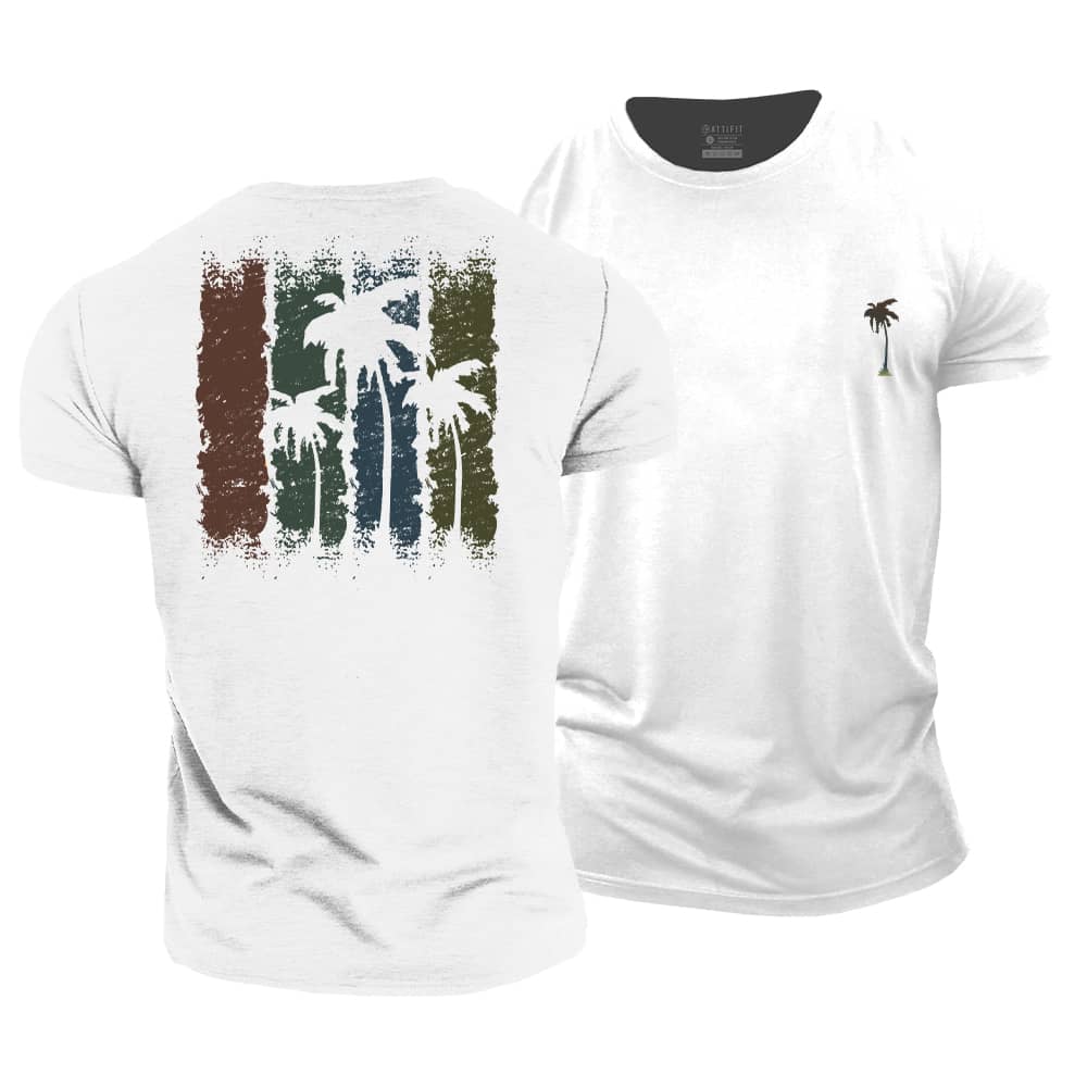 Island Blocks Cotton T-Shirt