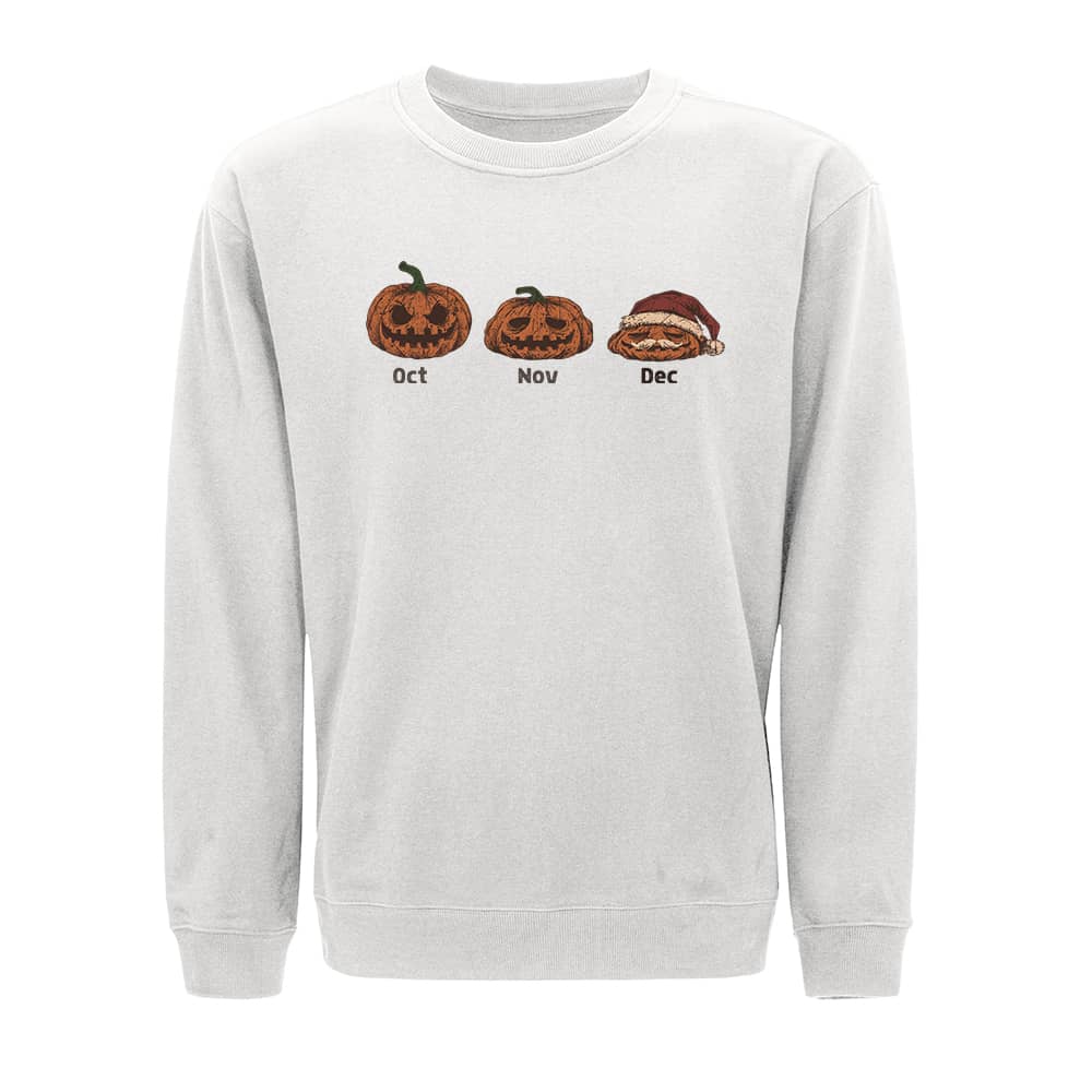 Santa Pumpkin Crewneck Sweatshirt