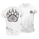 Tree Ring Paw Cotton T-Shirt