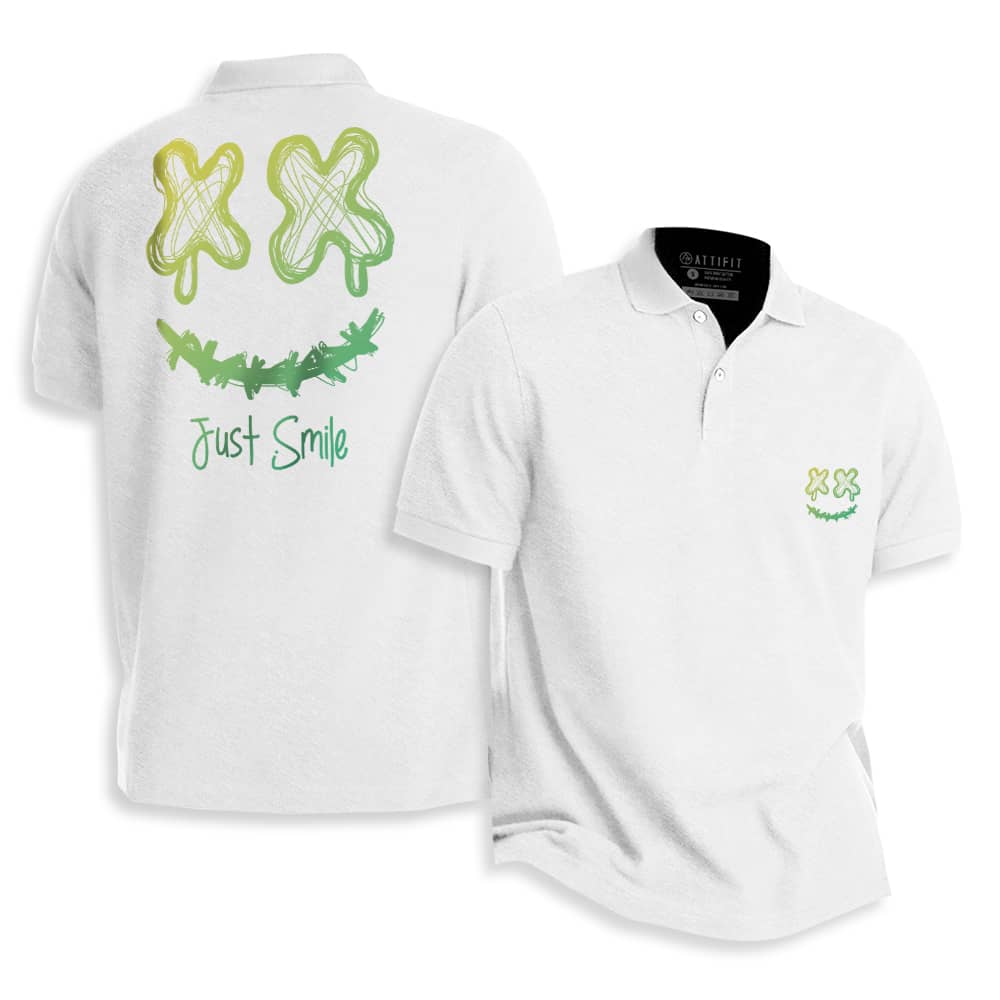 Just Smile Polo Shirt