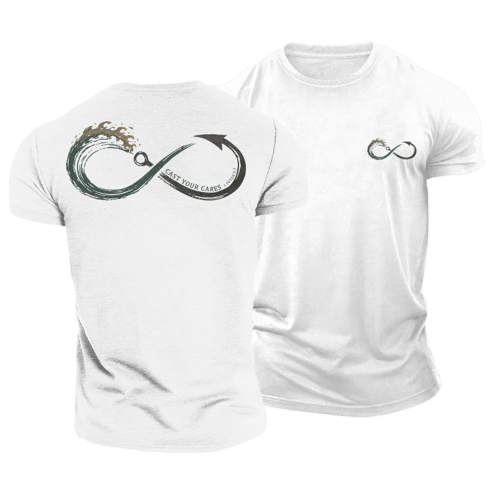 Cast Your Cares Cotton T-Shirt