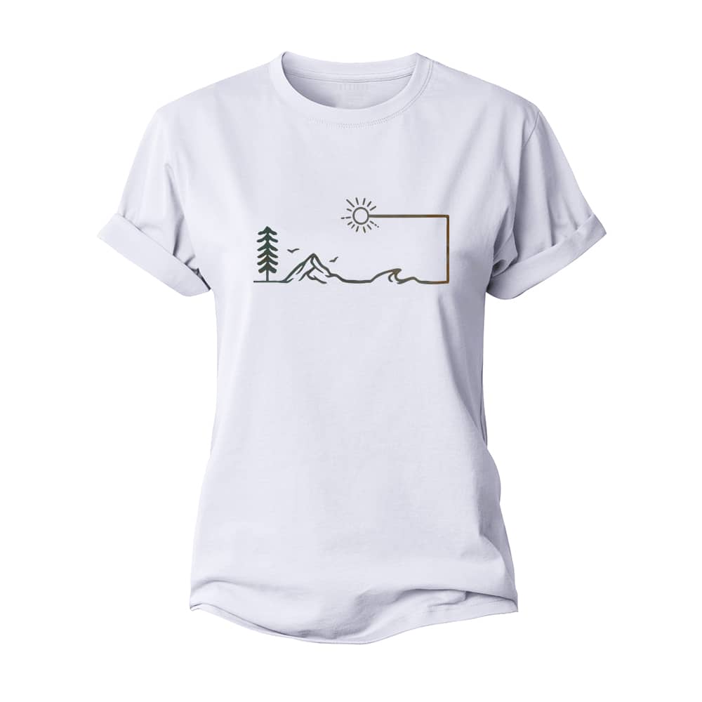 Colorful Nature Women's Cotton T-Shirt