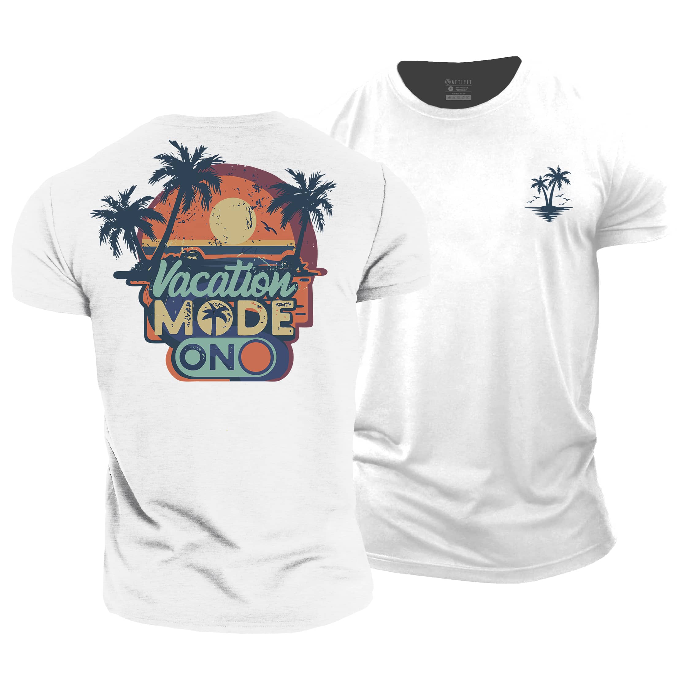 Vacation Mode On Cotton T-Shirt