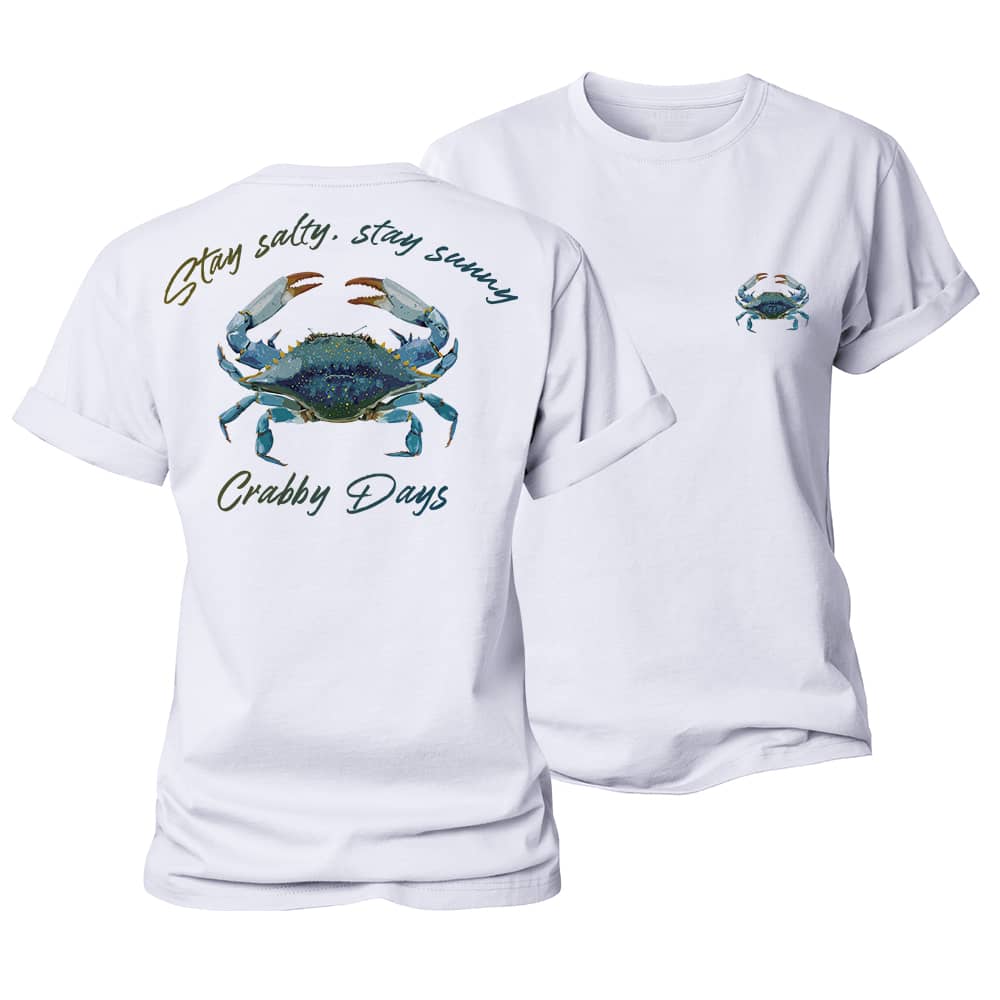 Crabby Days Women's Cotton T-Shirt