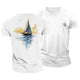 Sailing Horizon Cotton T-Shirt