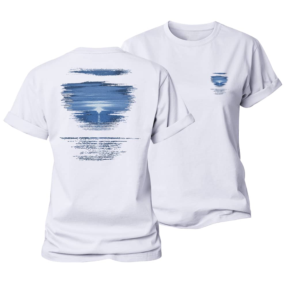 Twilight Tide Women's Cotton T-Shirt