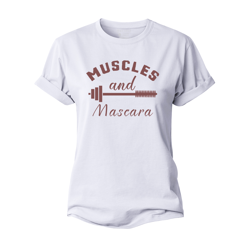 Muscles And Mascara Women's Cotton T-Shirt