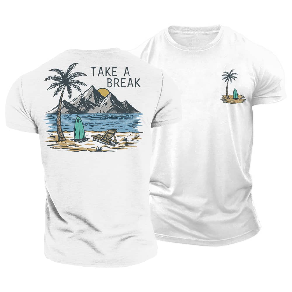 Take A Break Cotton T-Shirt