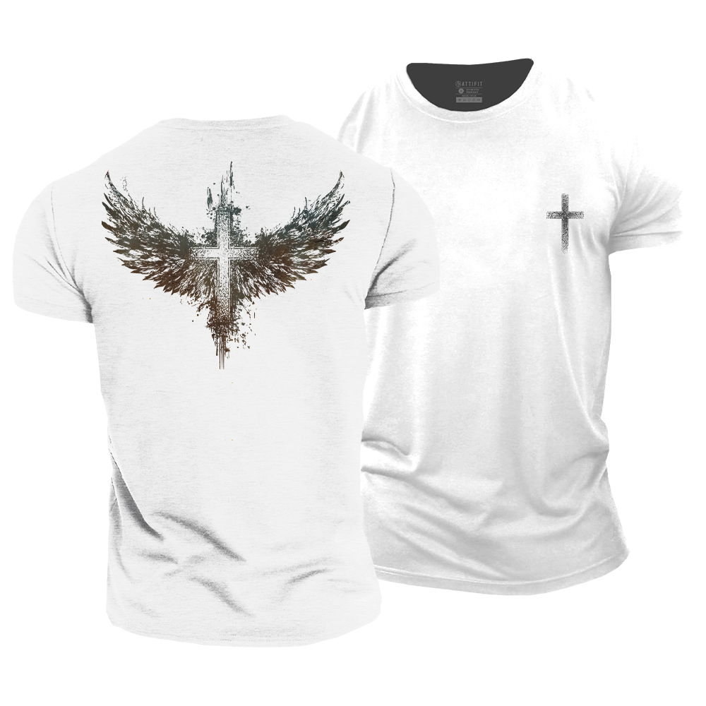 Wings of Grace Cotton T-Shirt