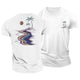 Moonlit Beach Cotton T-Shirt