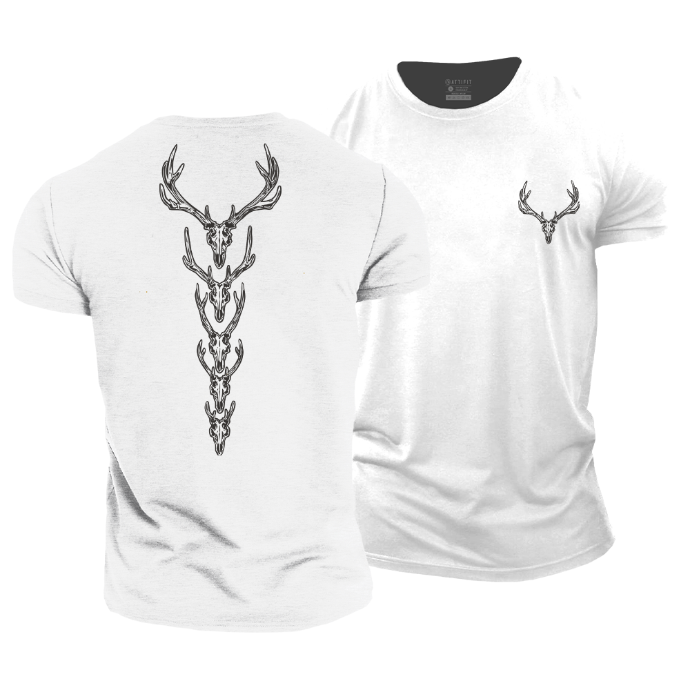 Antler Regeneration Cotton T-Shirt