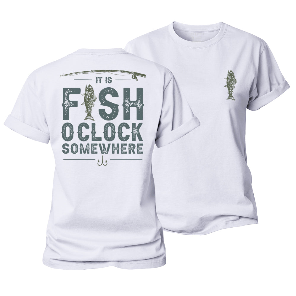 Fish O'clock Women's Cotton T-Shirt