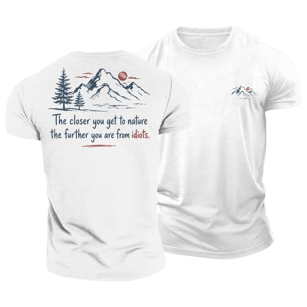 Close To Nature Cotton T-Shirt