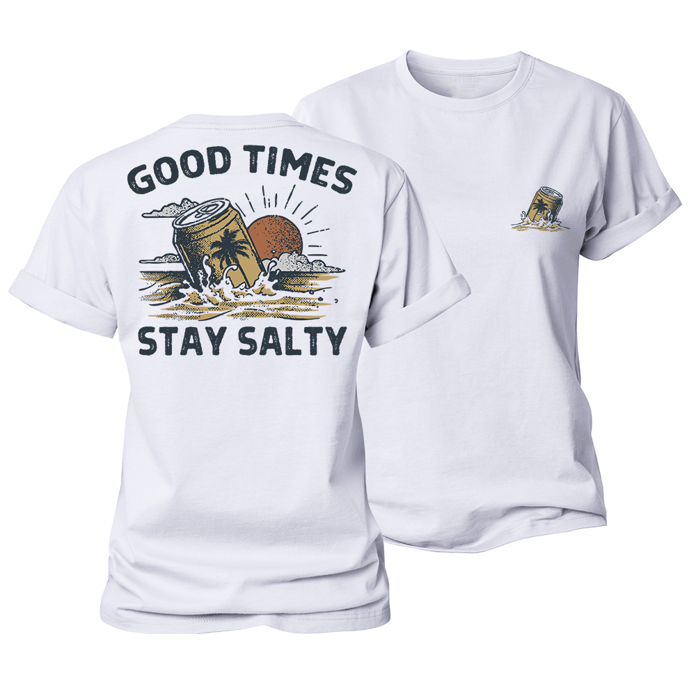 Good Times Stay Salty Women's Cotton T-Shirt