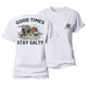 Good Times Stay Salty Women's Cotton T-Shirt
