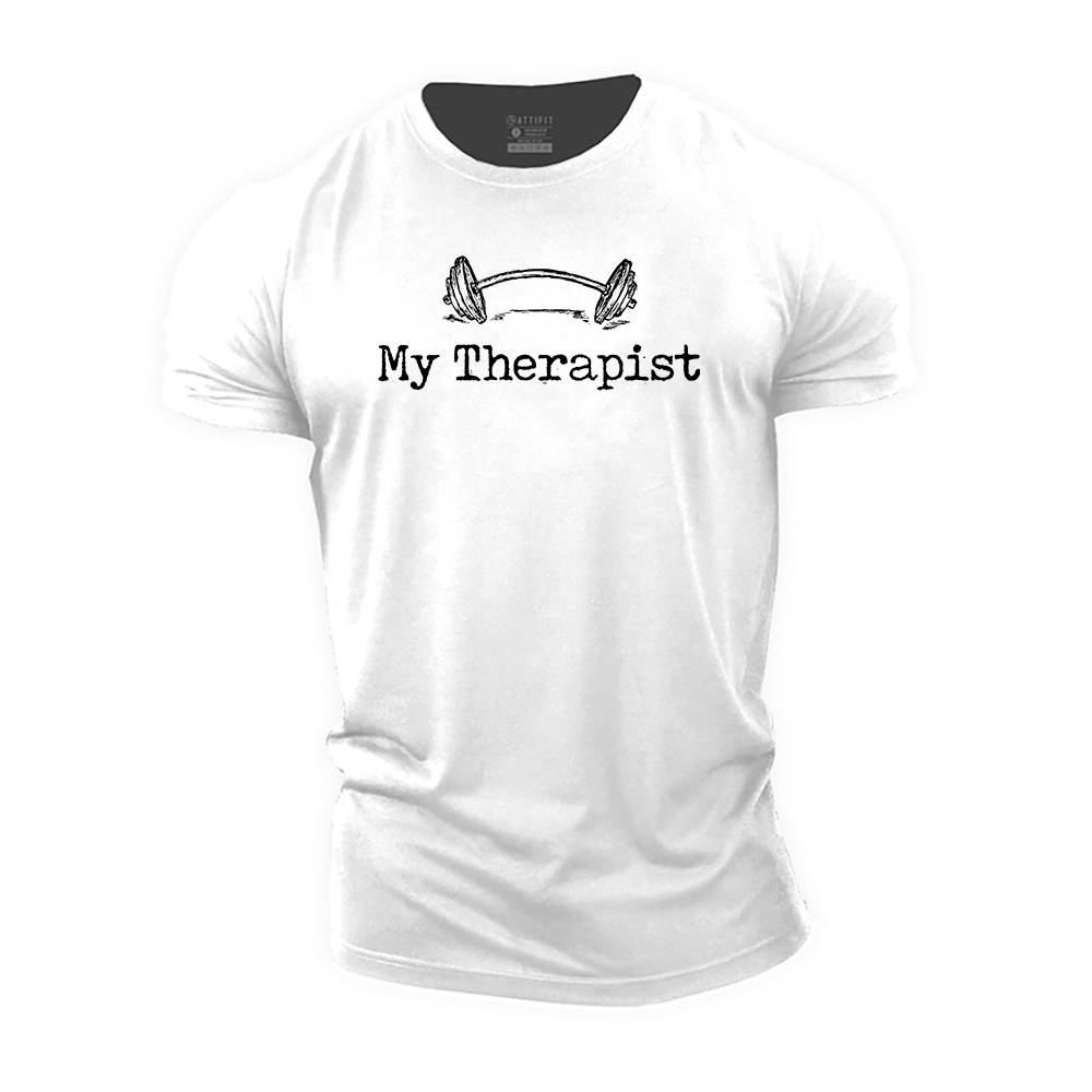 My Therapist Cotton T-Shirt
