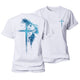 Lion of Faith Cross Women's Cotton T-Shirt