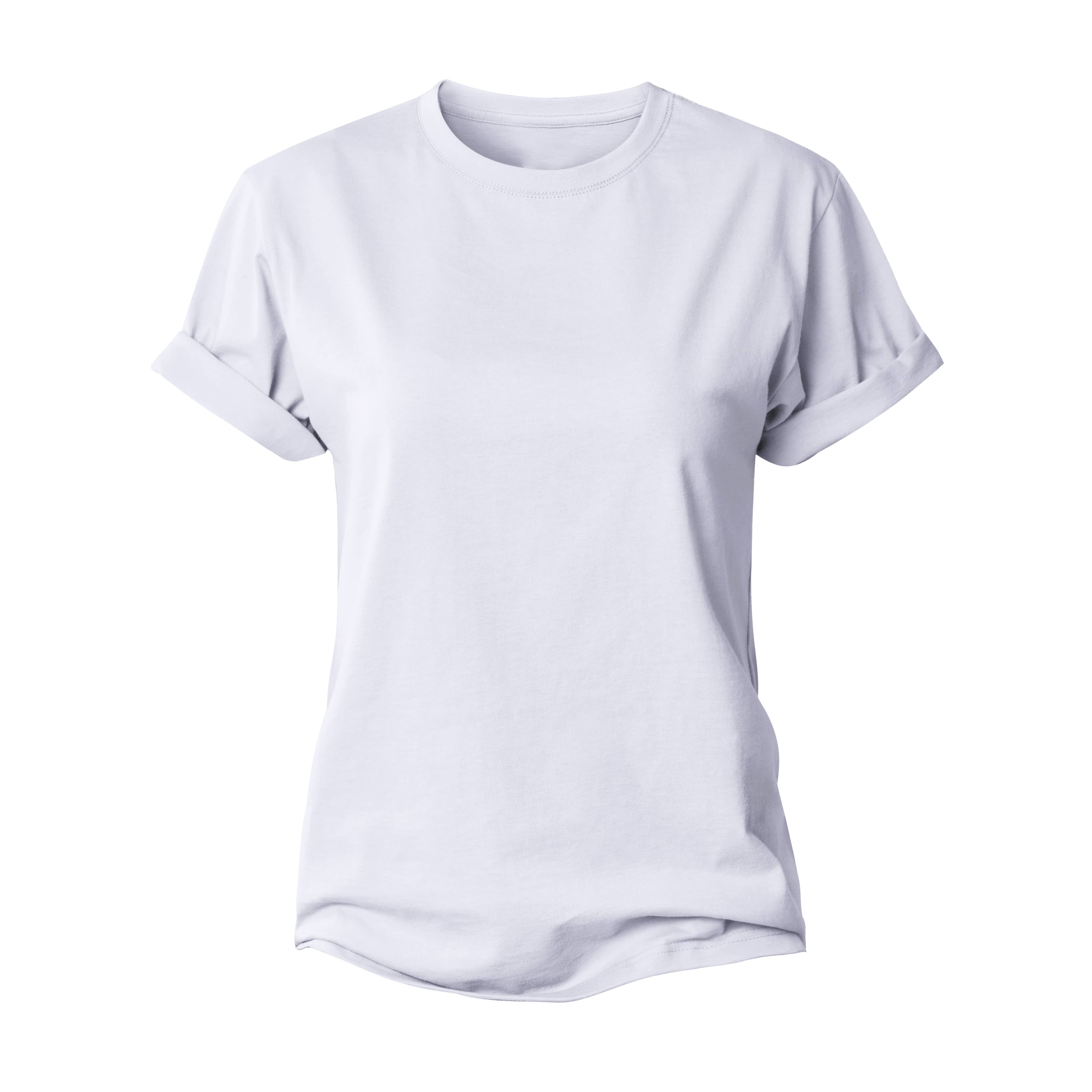 Solid Color Women's Cotton T-Shirt