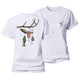 Antler Fish Hook Women's Cotton T-Shirt