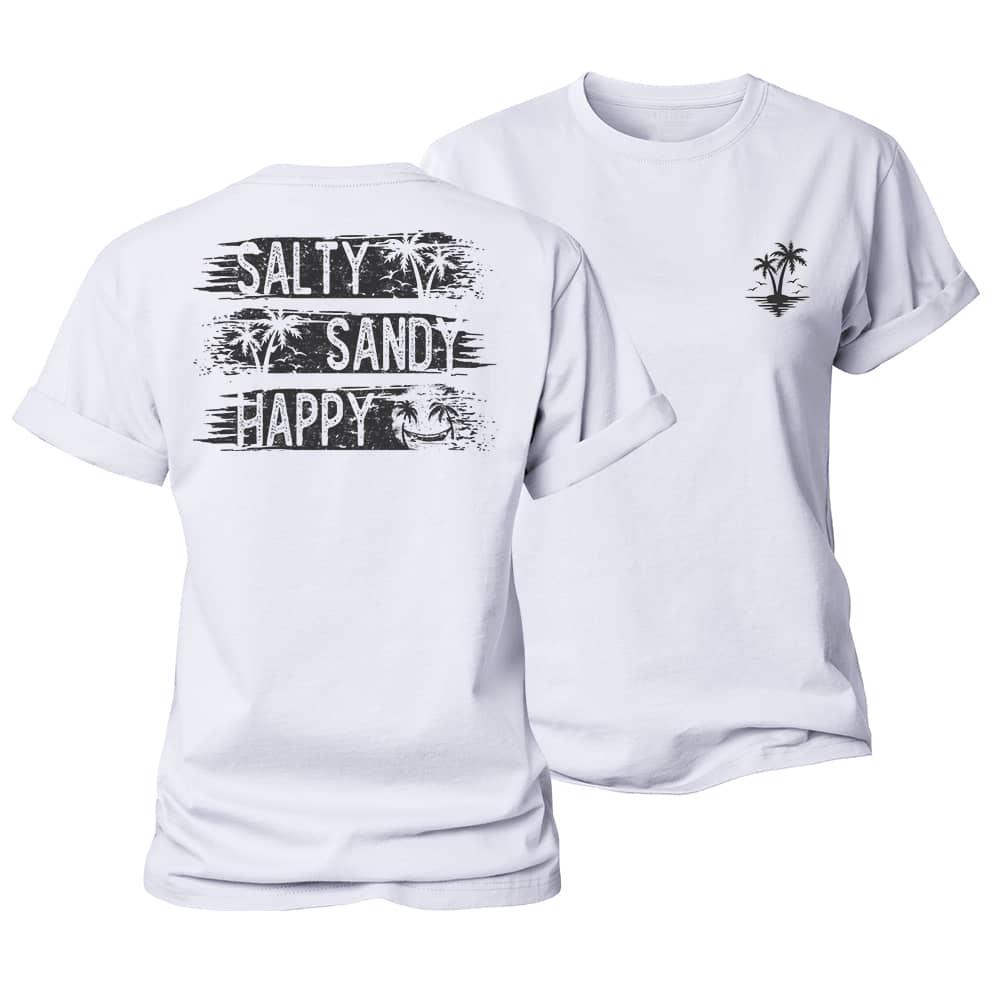 Salty Happy Women's Cotton T-Shirt