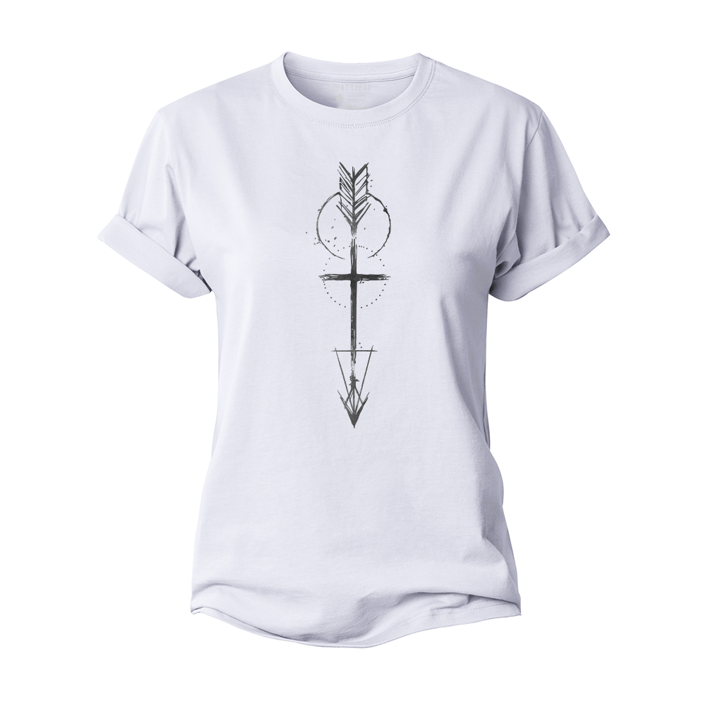 Arrow of Faith Women's Cotton T-Shirt