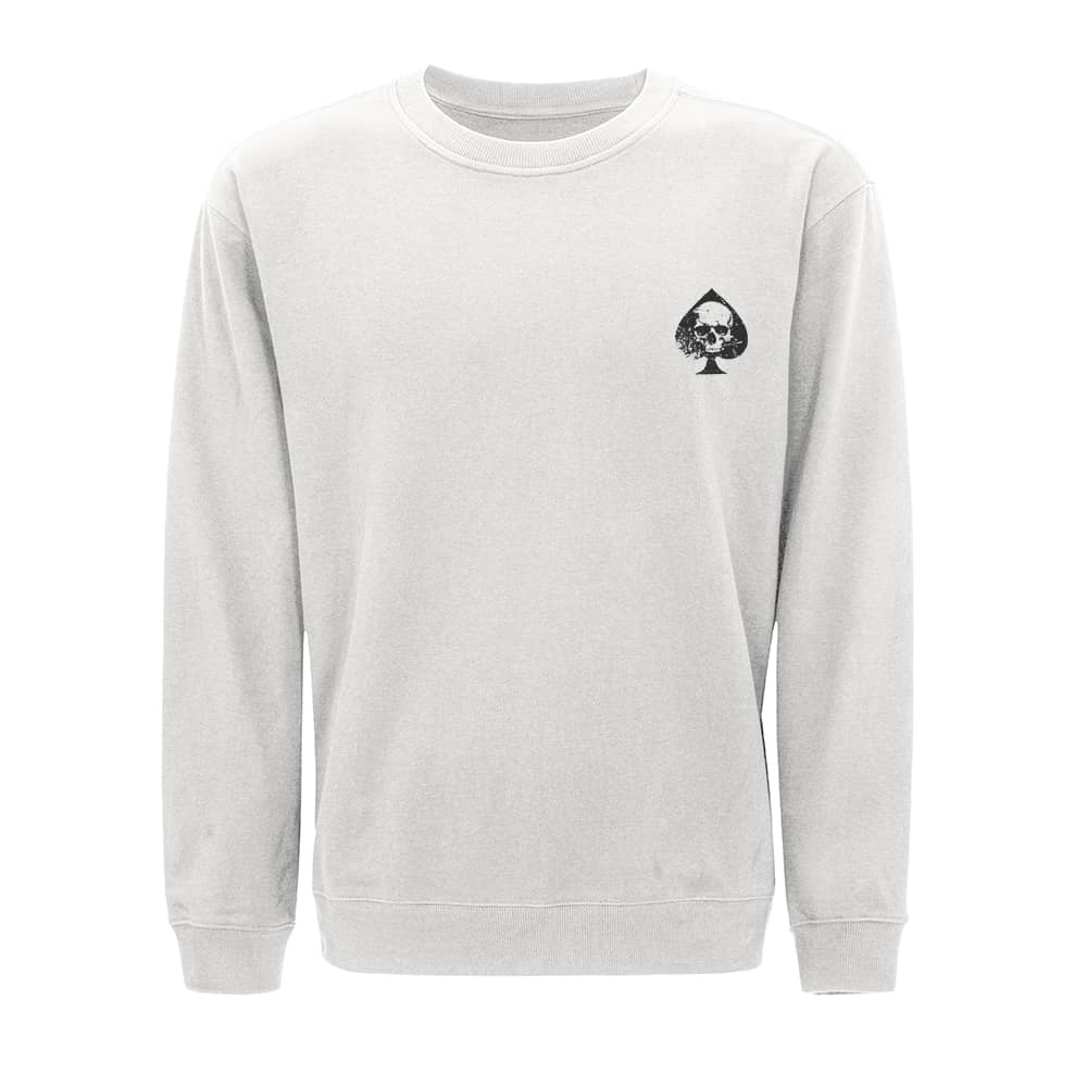 Mini Spades Skull Crewneck Sweatshirt