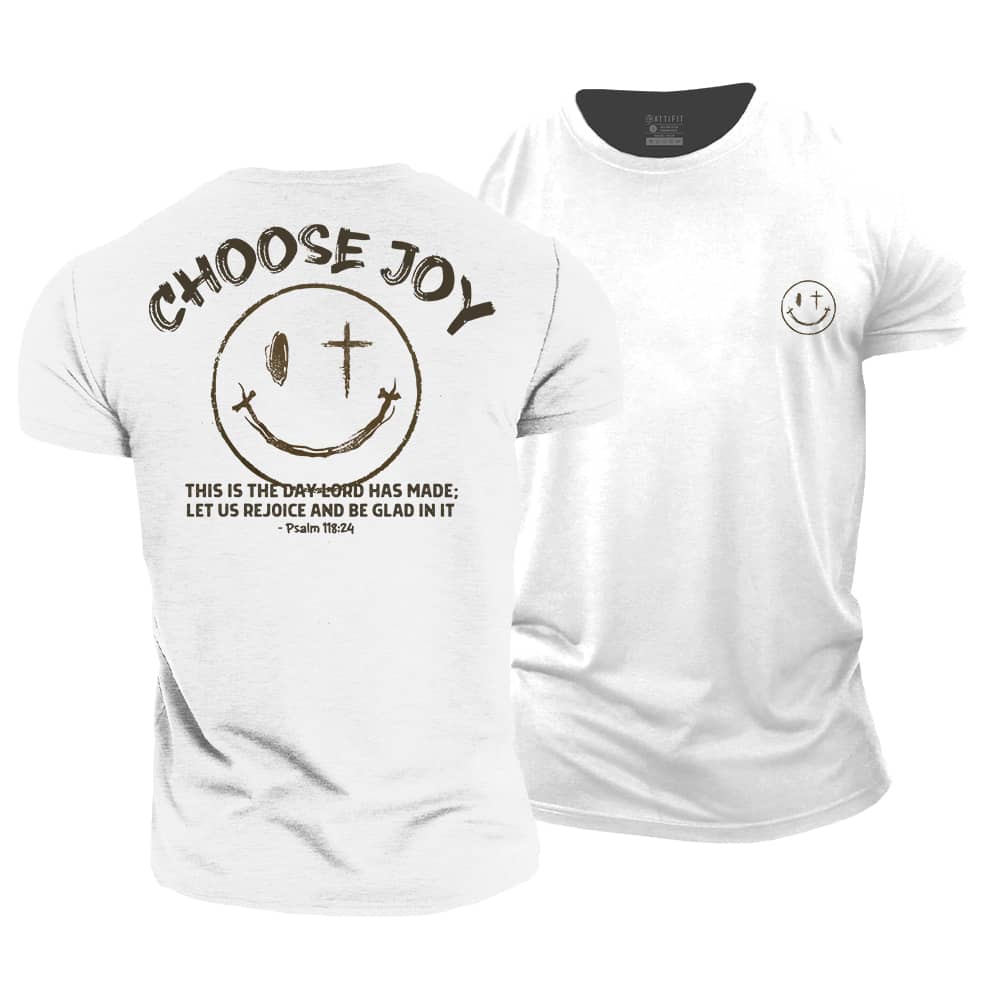 Choose Joy Cotton T-Shirt