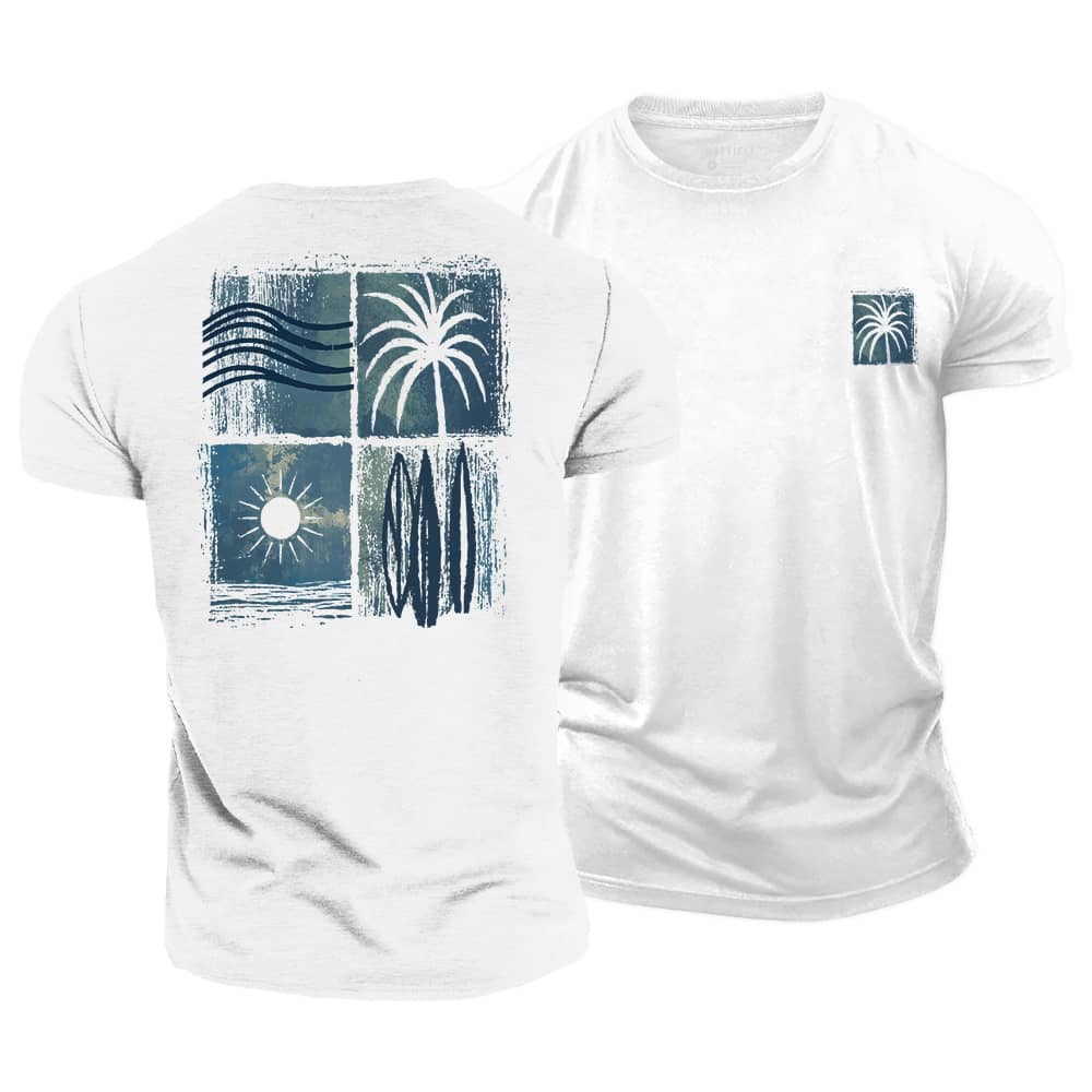 Coastal Icons Cotton T-Shirt