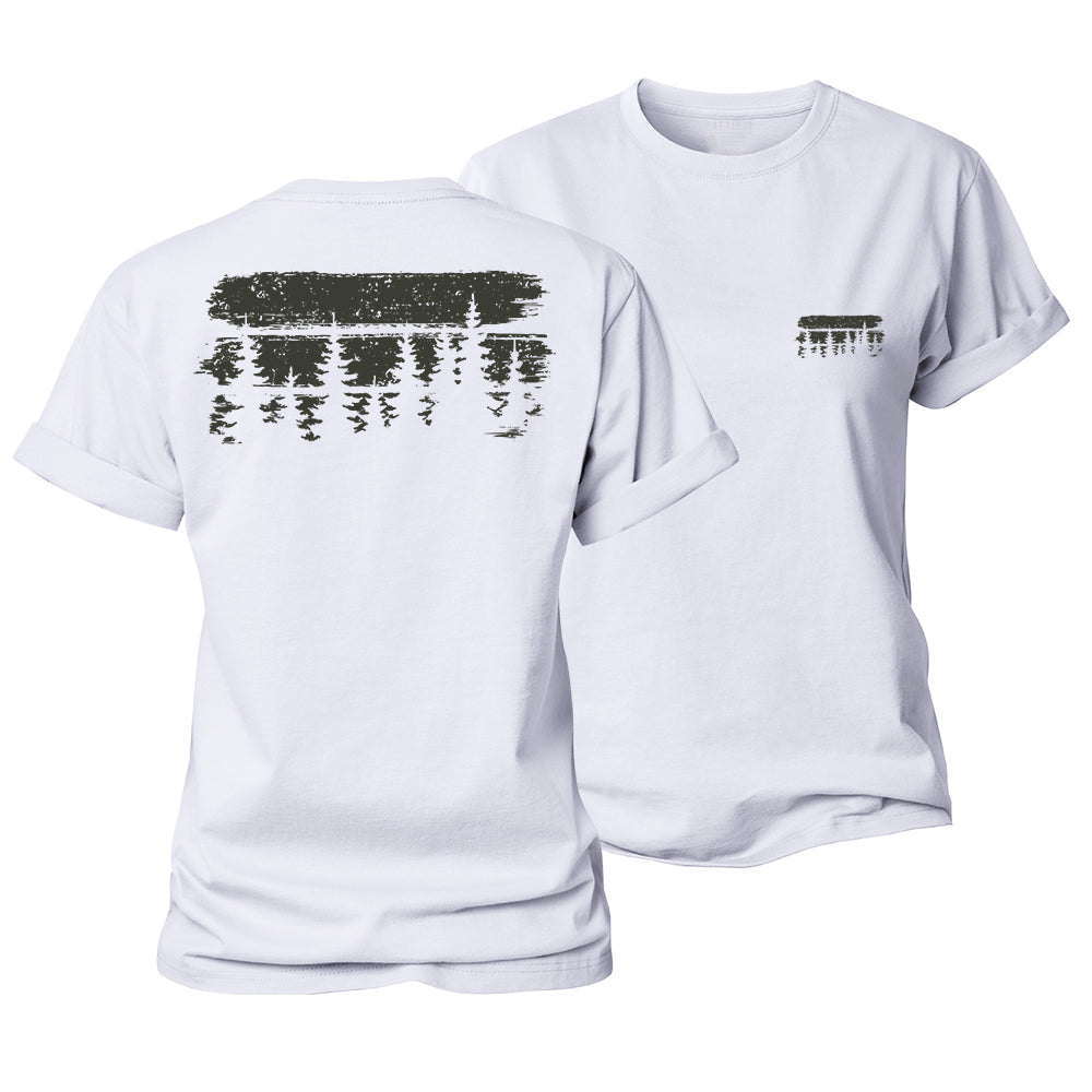 Green Forest Women's Cotton T-Shirt