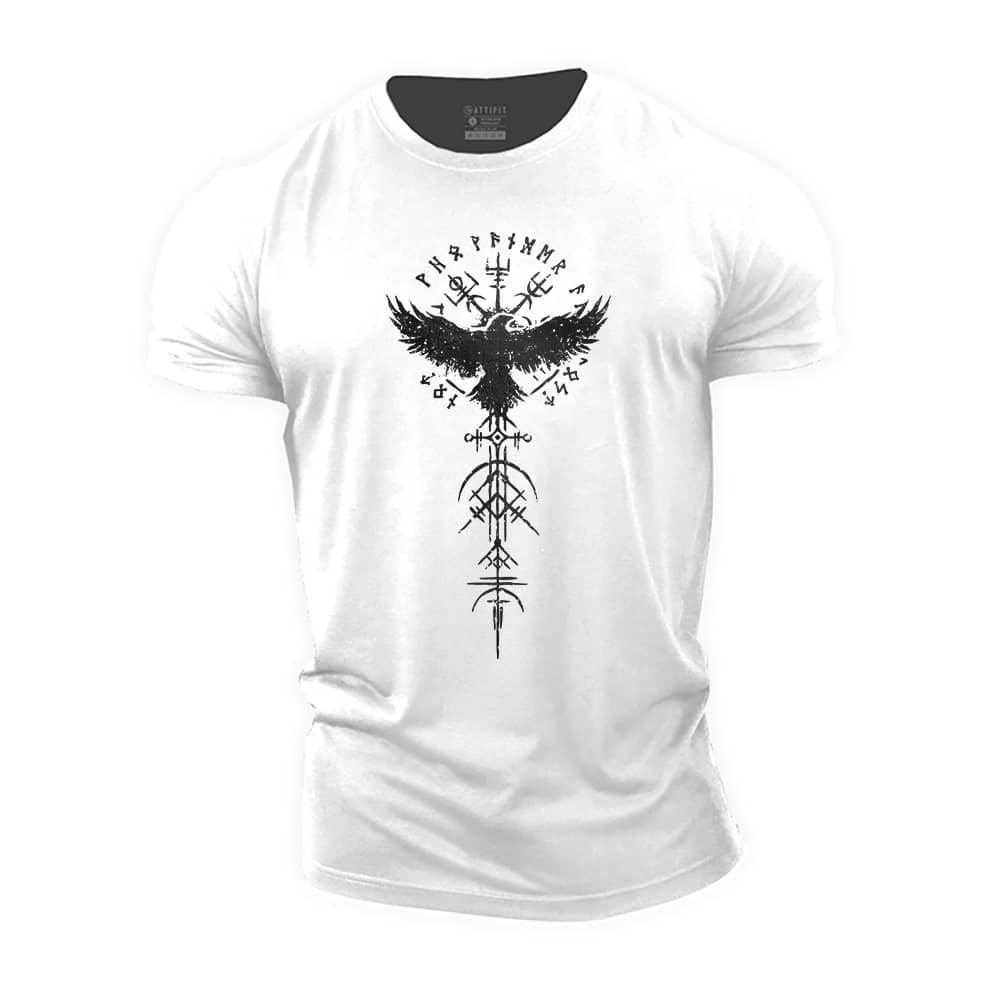 Viking Compass Cotton T-Shirt