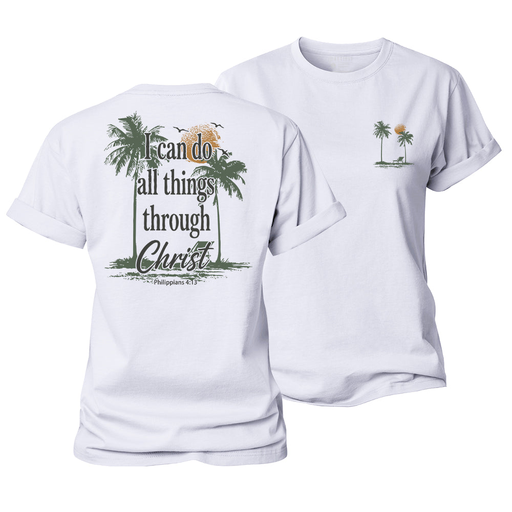 Philippians 4:13 Women's Cotton T-Shirt