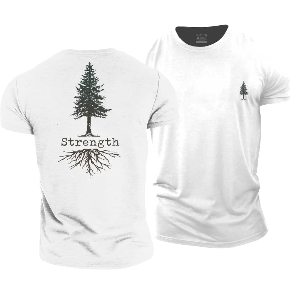 Tree Strength Cotton T-Shirt